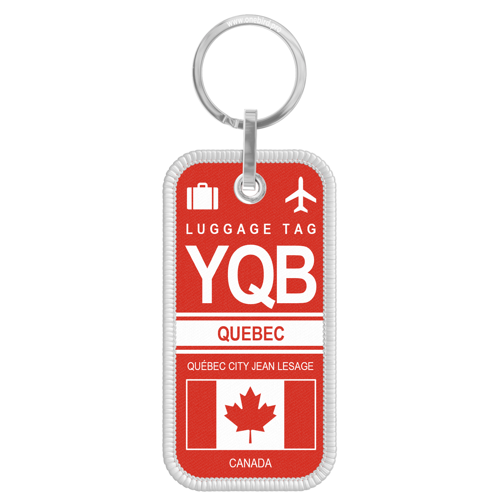 Porte-Cles Flamme - Airport code - YQB - QUEBEC