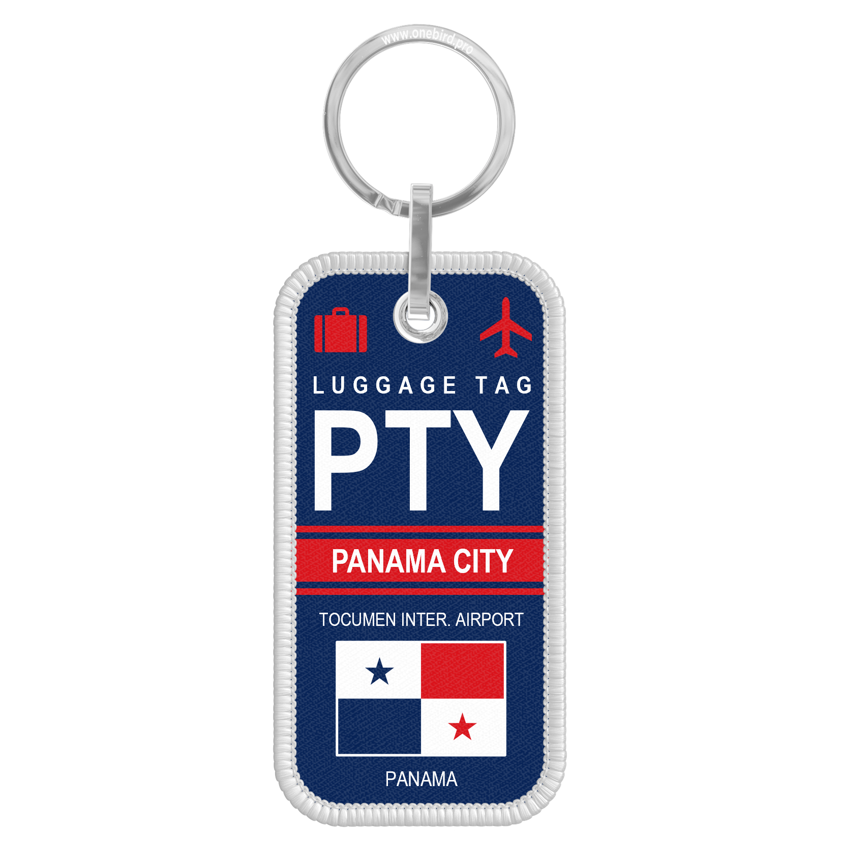 Porte-clés flamme - Airport code - PTY - PANAMA CITY