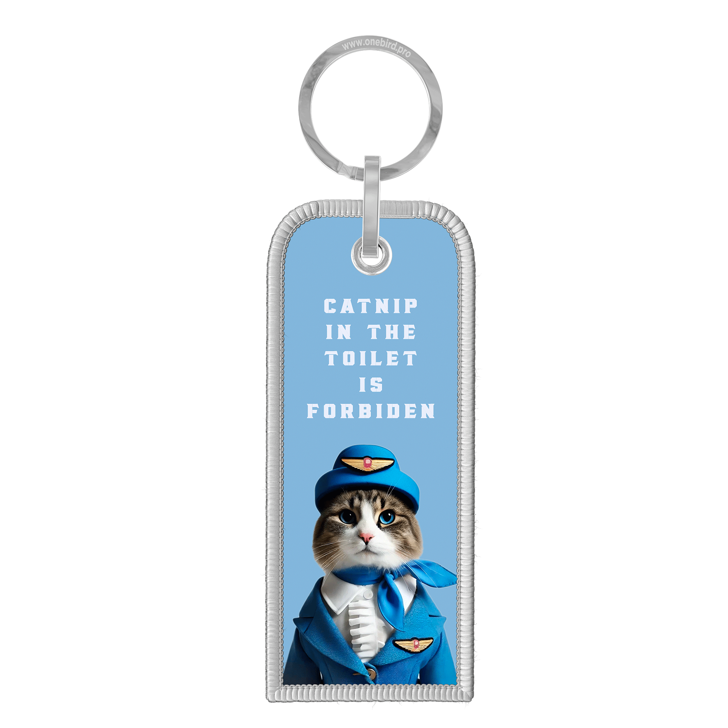 Porte-Clés Flamme Collection Chatviateurs - Cat Attendant