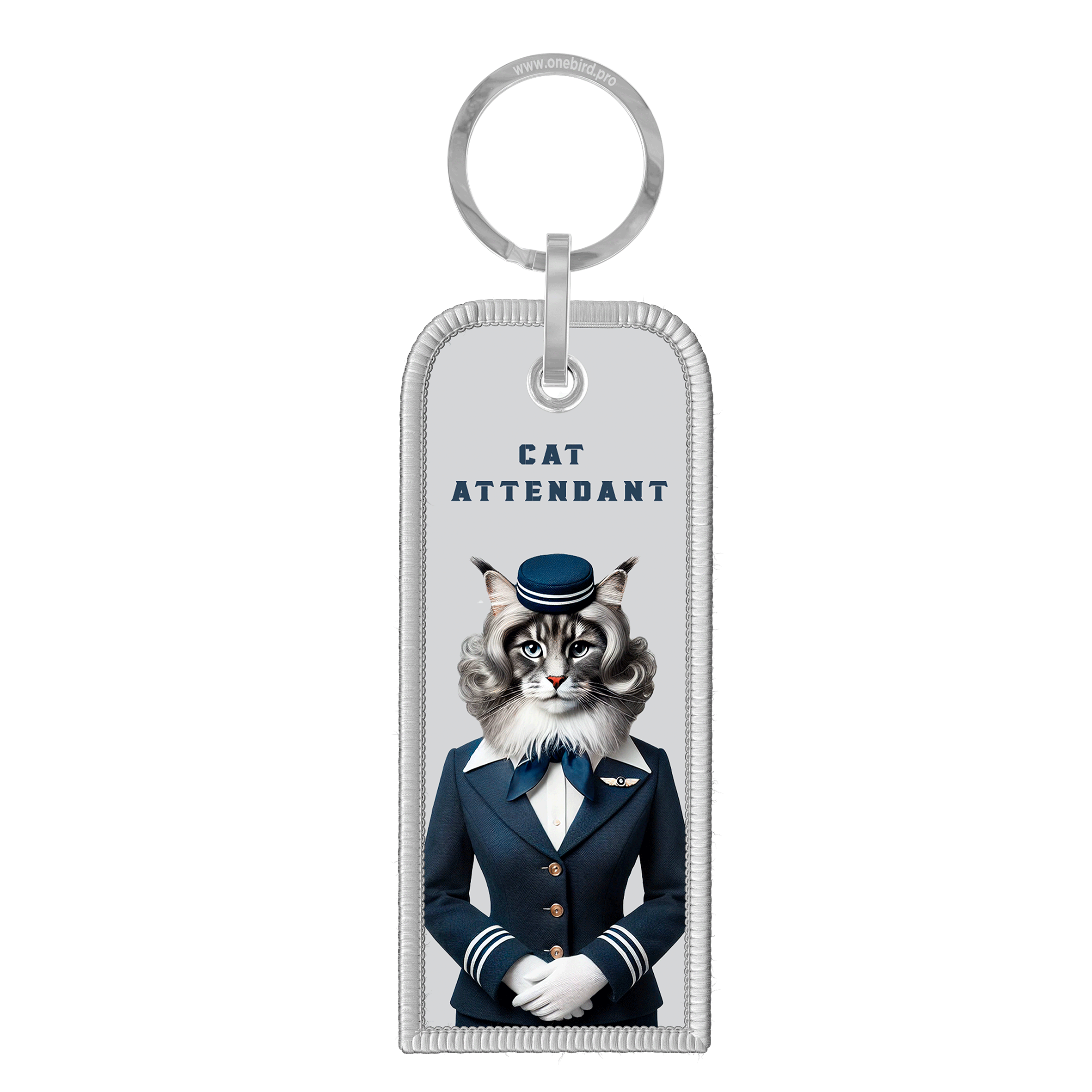 Porte-Clés Flamme Collection Chatviateurs - Cat Hostess