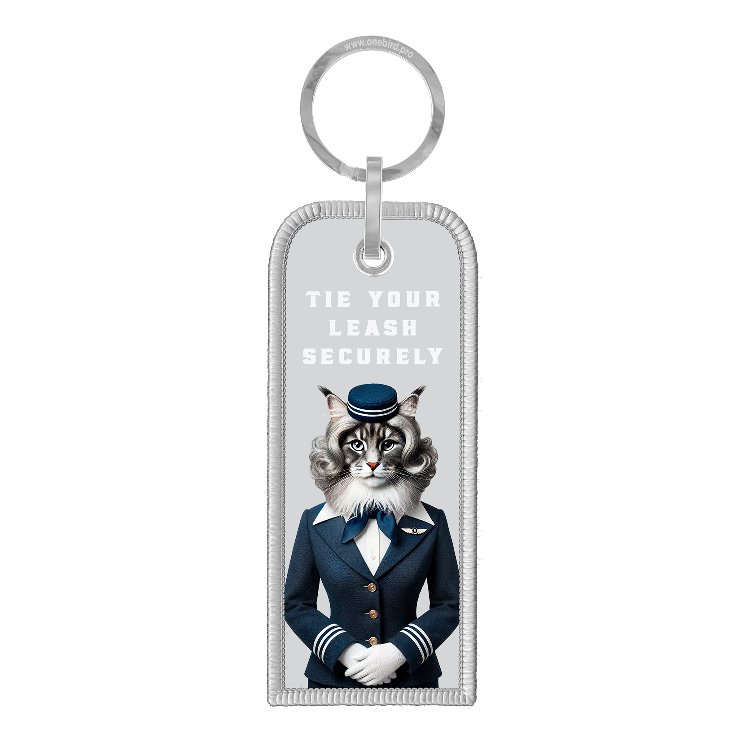 Porte-Clés Flamme Collection Chatviateurs - Cat Hostess