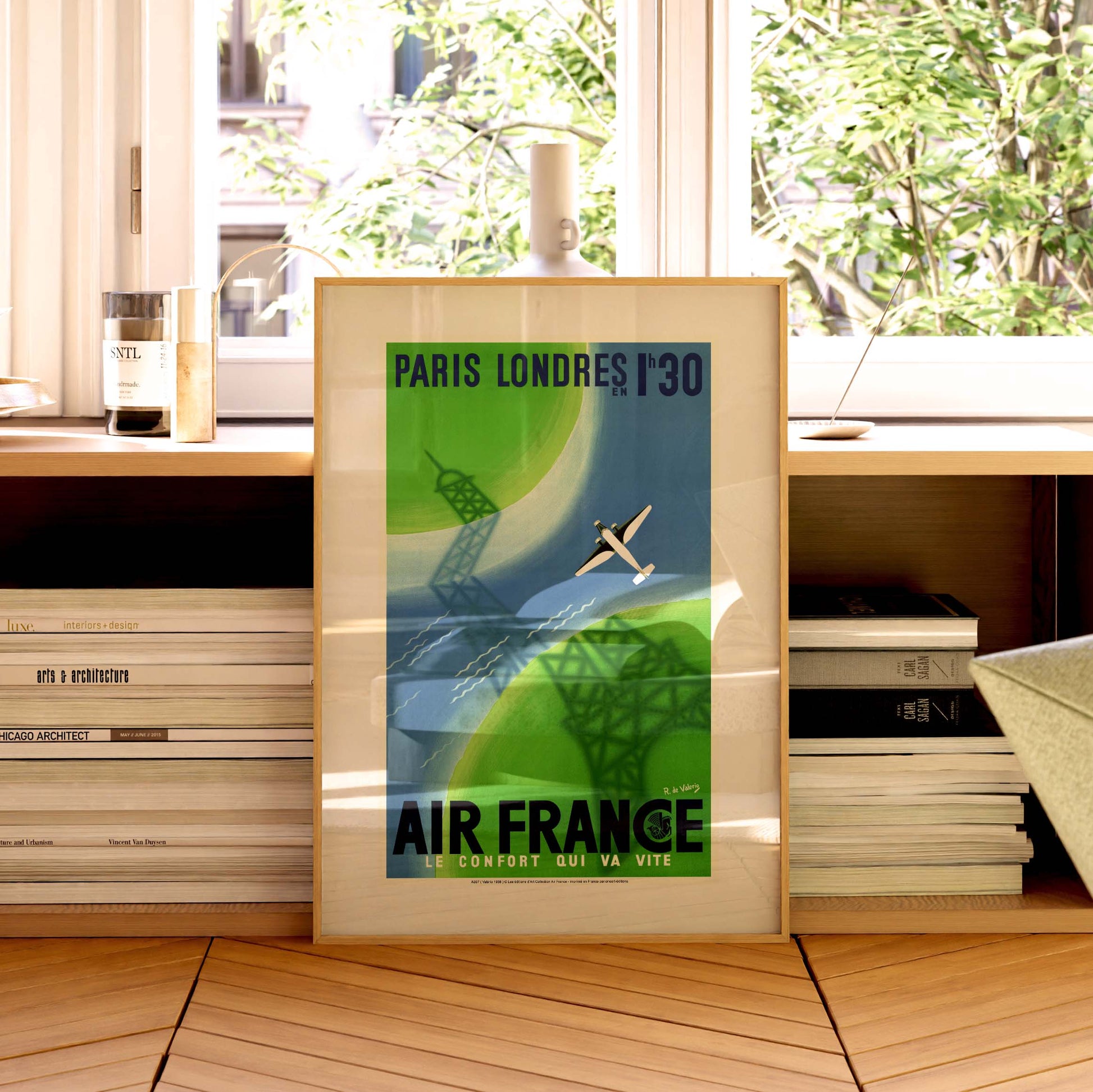 Affiche Air France - Paris Londres