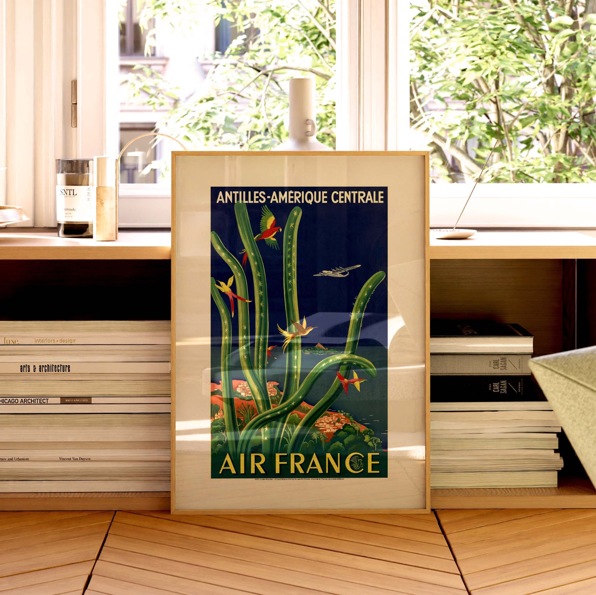 Affiche Air France - Antilles - Amérique Centrale
