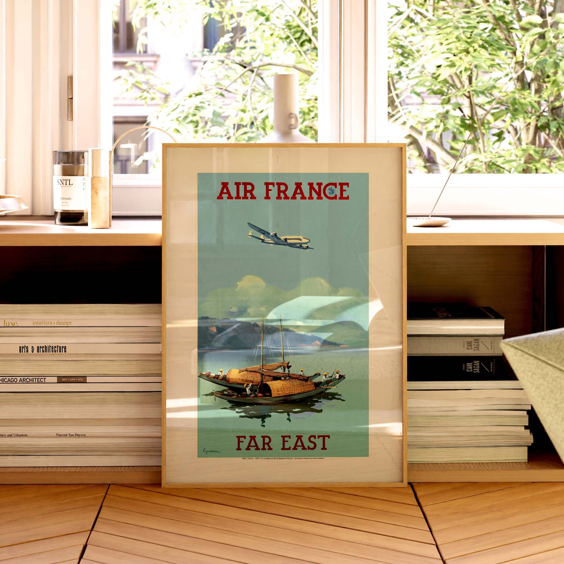 Affiche Air France - Extrême Orient