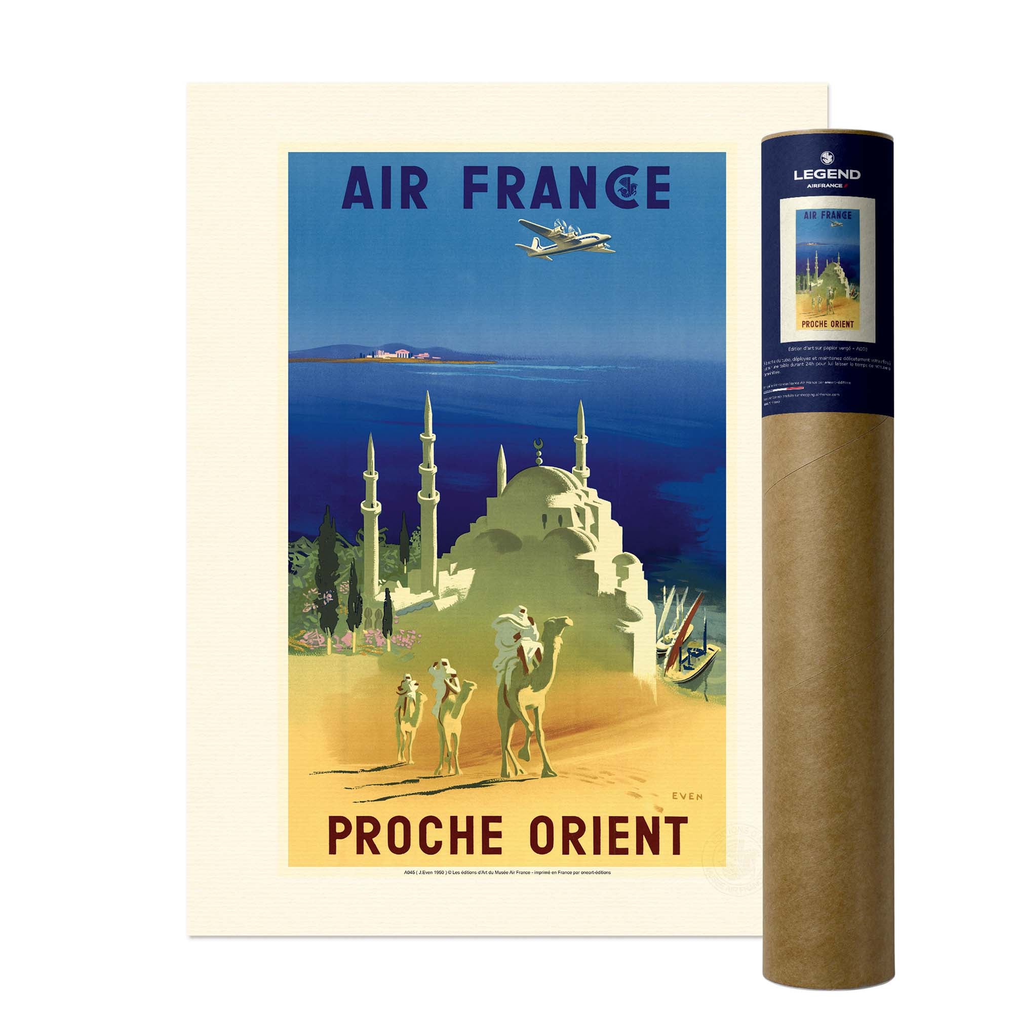 Affiche Air France - Proche Orient