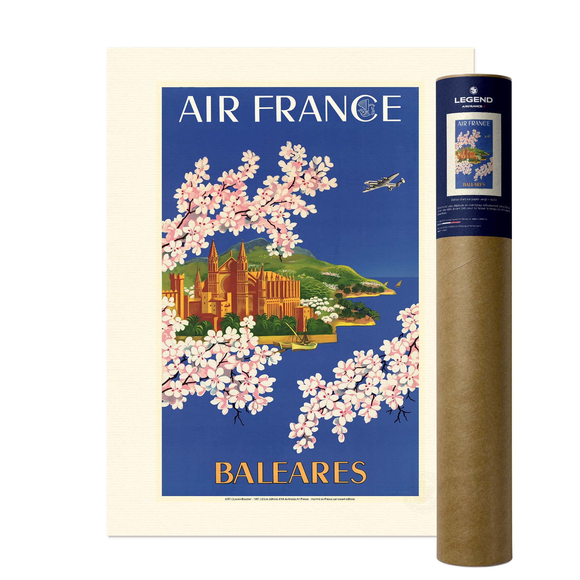 Affiche Air France - Baléares
