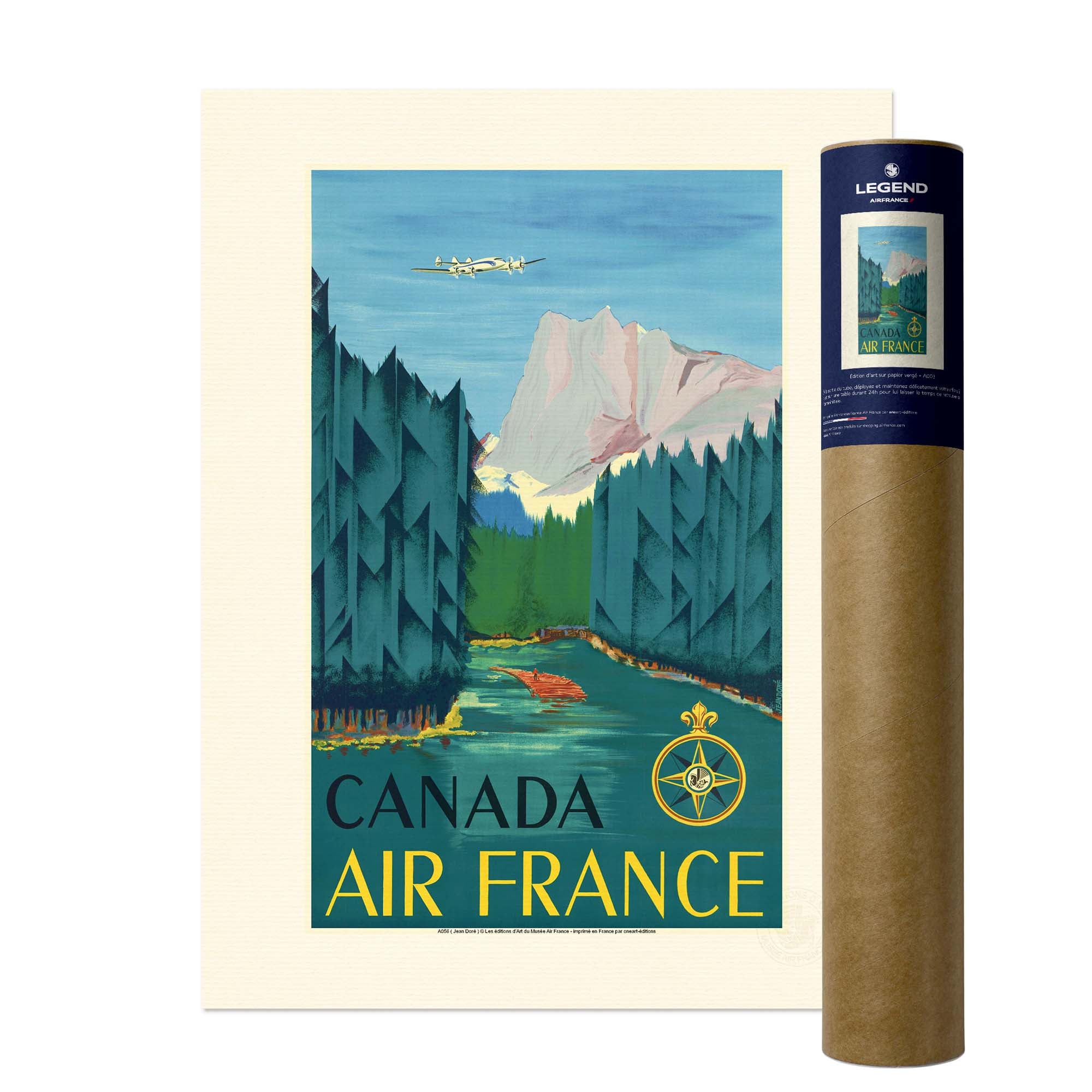 Affiche Air France - Canada
