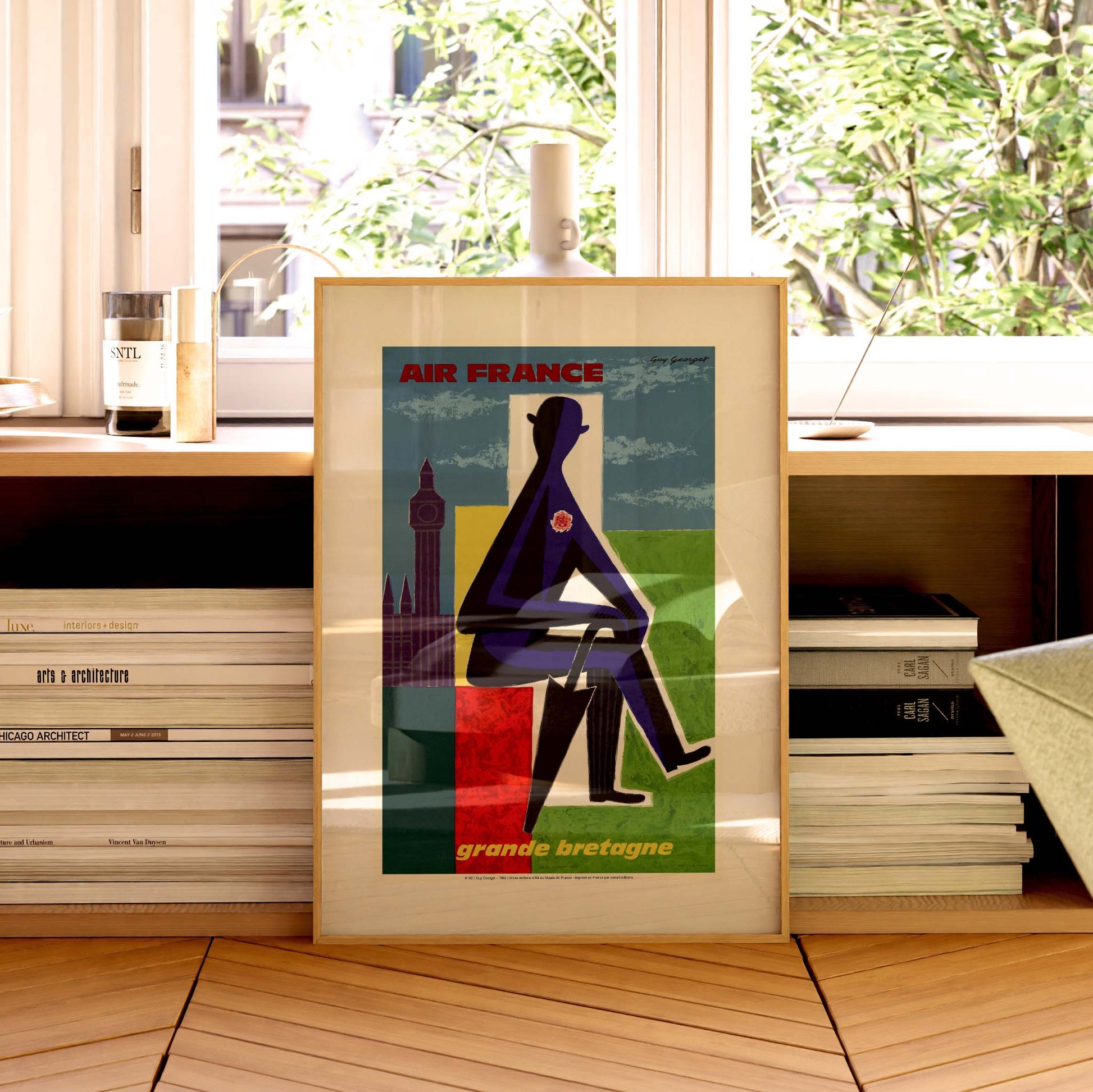 Affiche Air France - Grande Bretagne