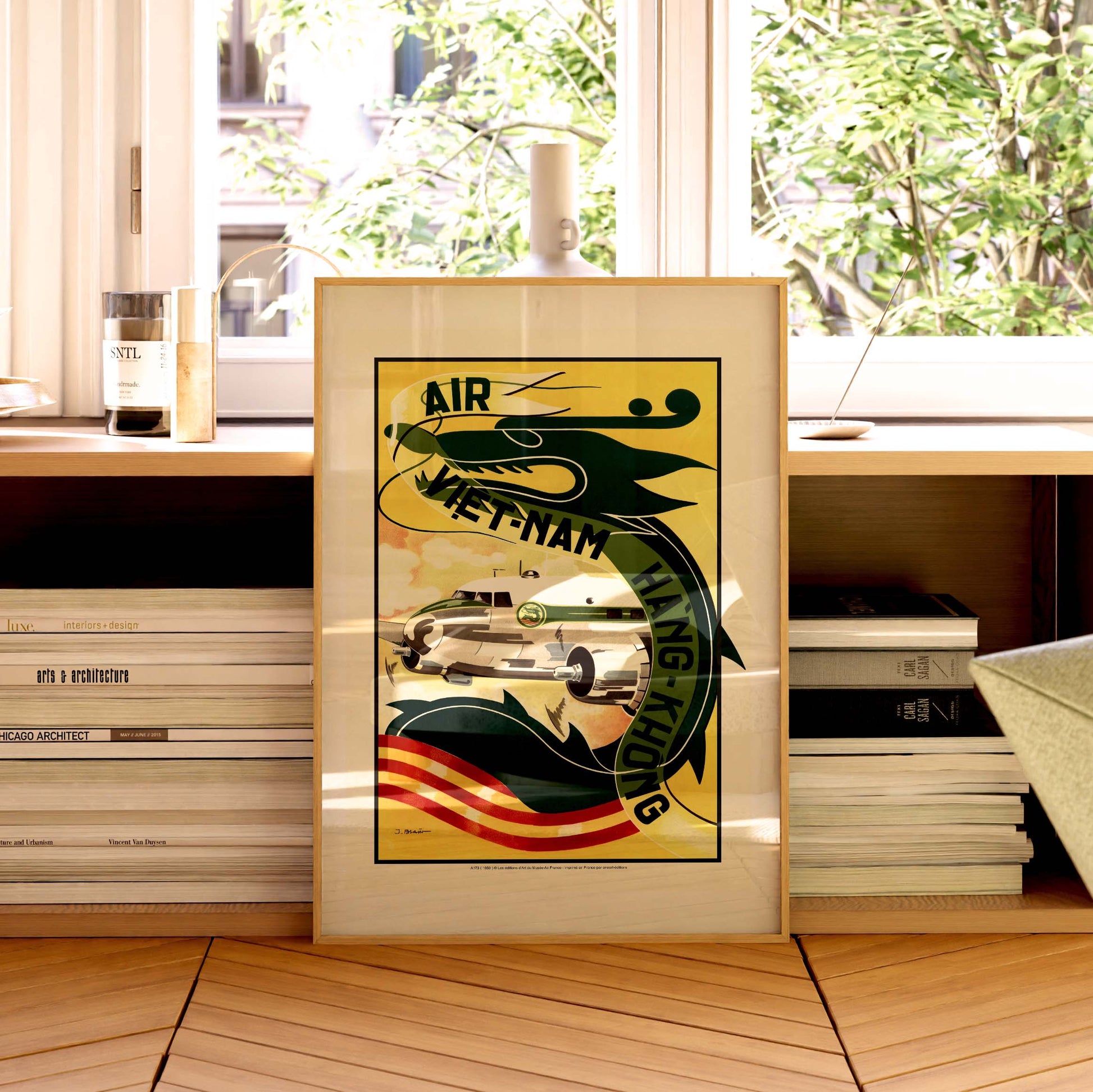 Affiche Air France - Hong Kong