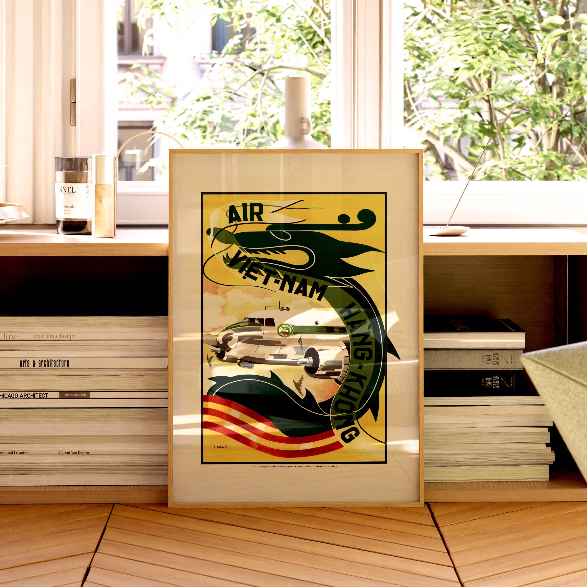 Affiche Air France - Hong Kong