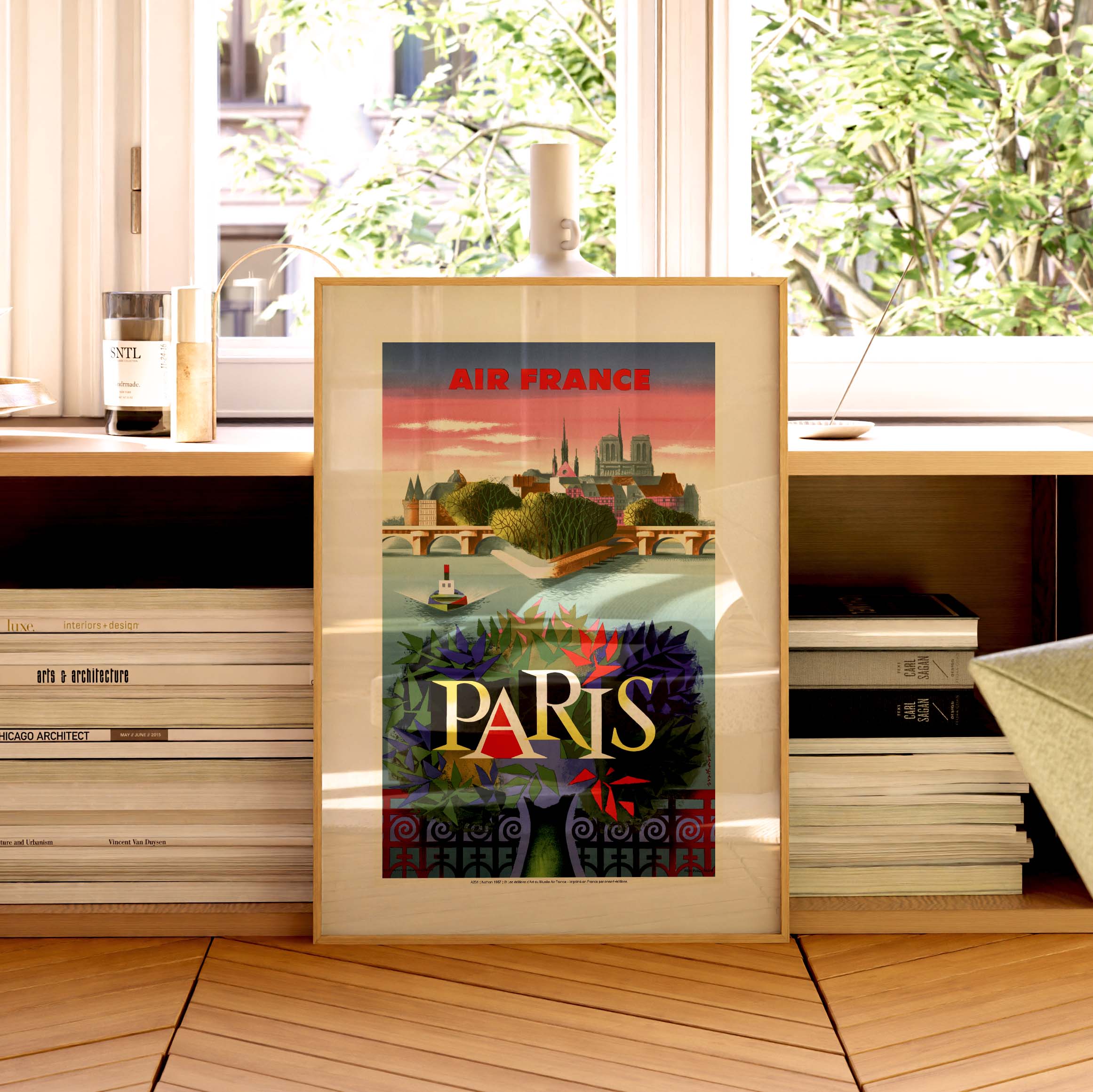 Affiche Air France - Paris