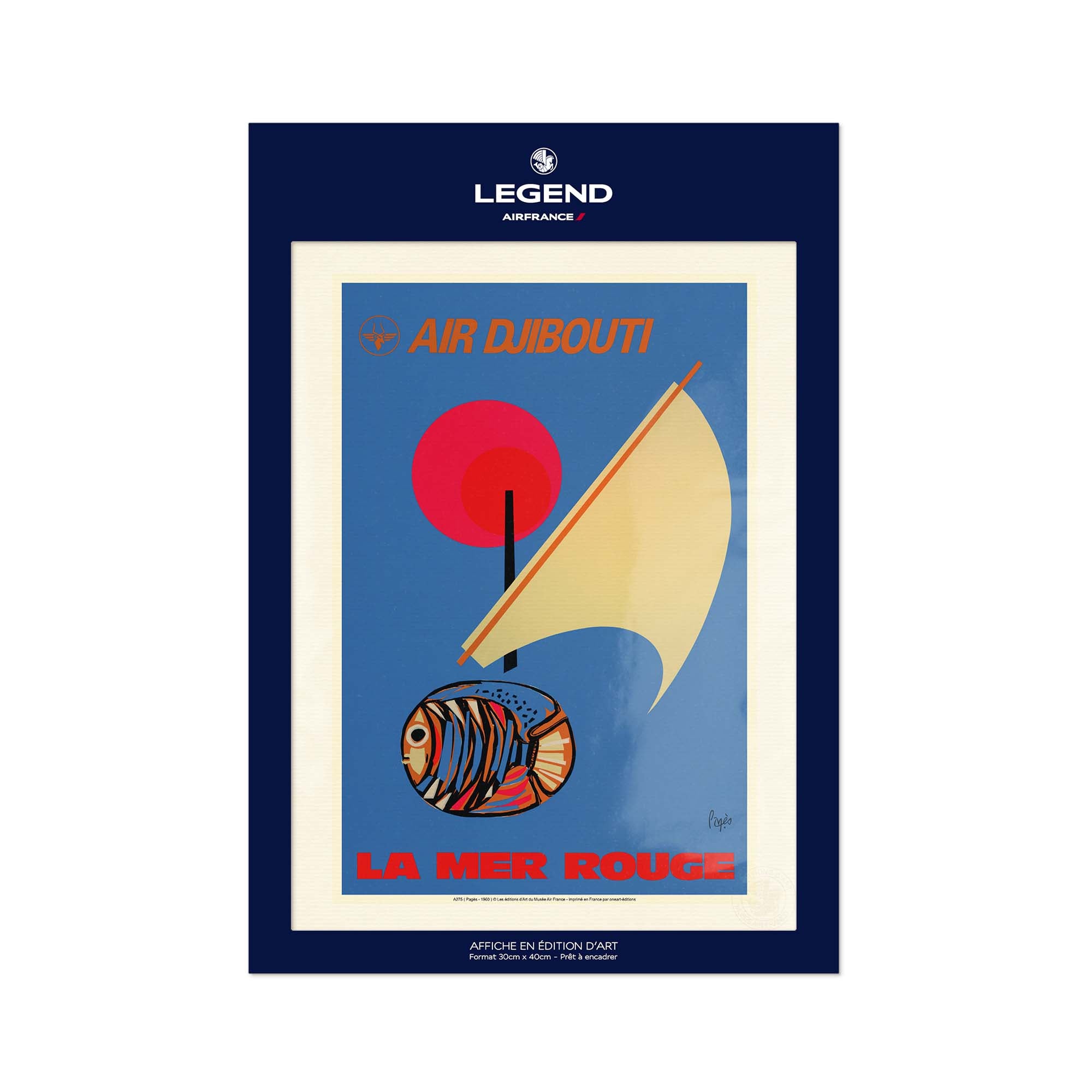 Air France Poster - The Red Sea