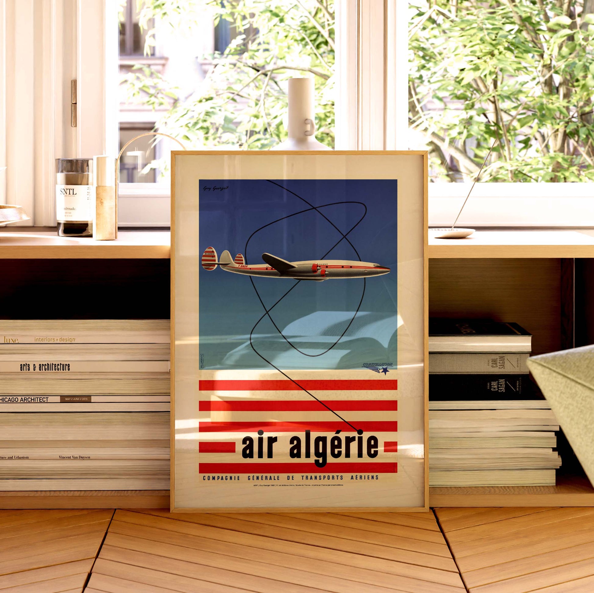 Affiche Air France - Air Algérie