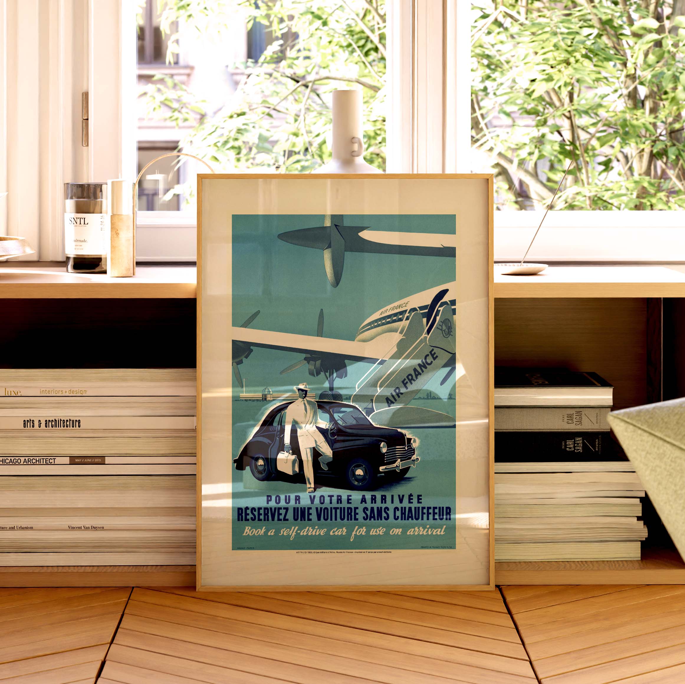 Affiche Air France - Pour votre arrivée