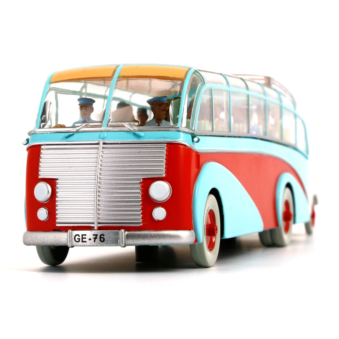 Maquette Bus de la Swissair Tintin