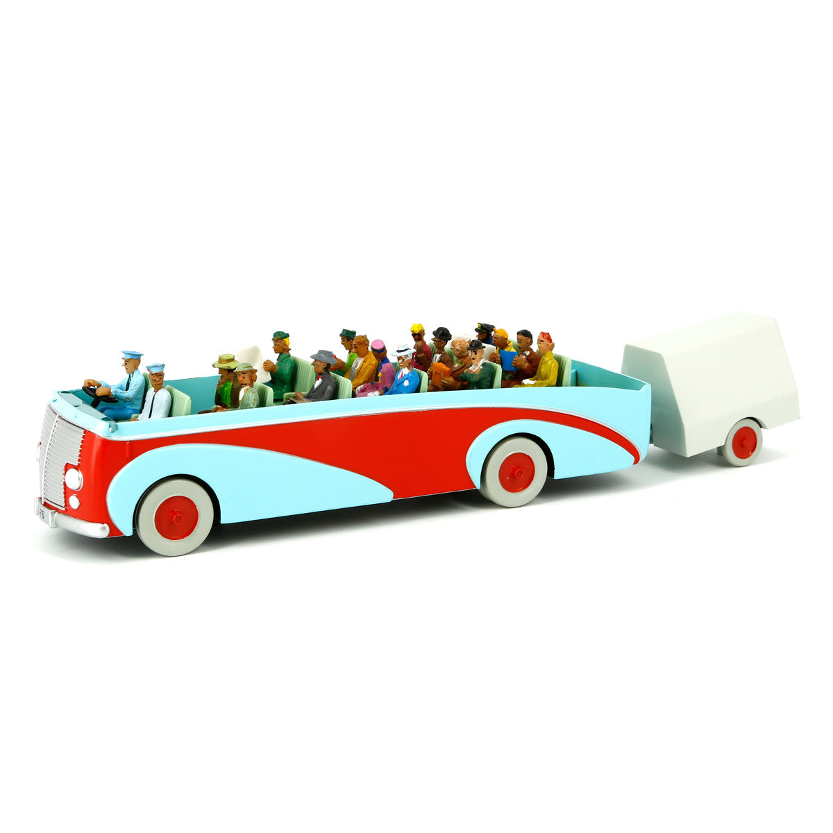 Maquette Bus de la Swissair Tintin