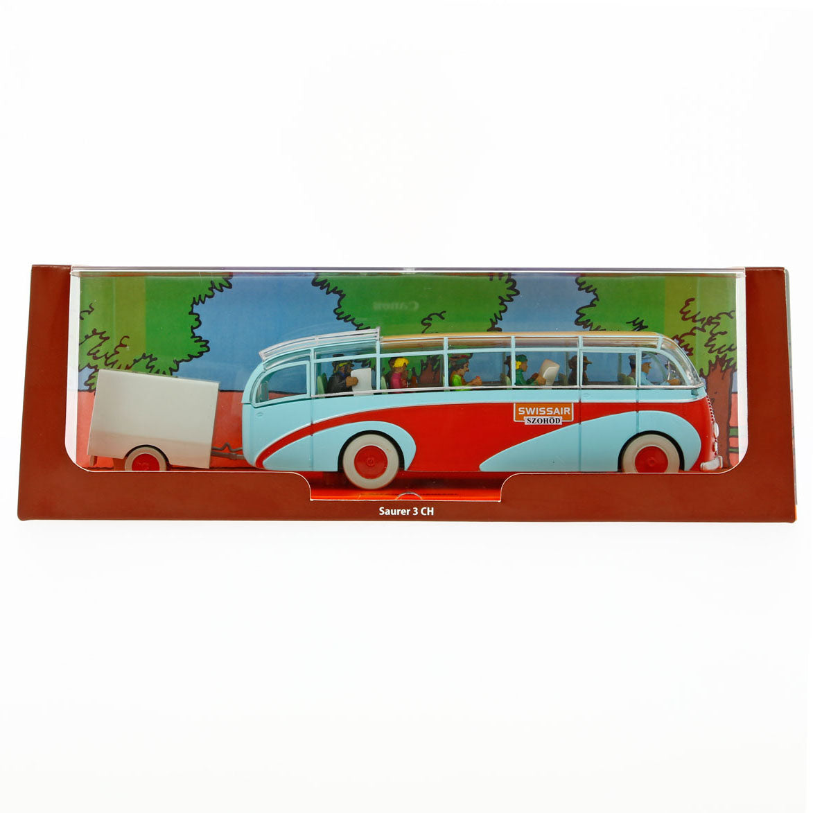 Maquette Bus de la Swissair Tintin