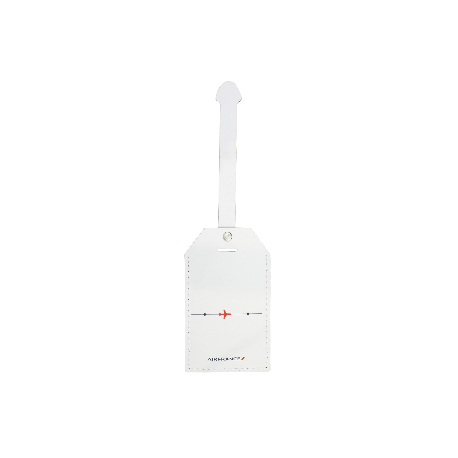Etiquette bagage Tricolore Air France - Blanc
