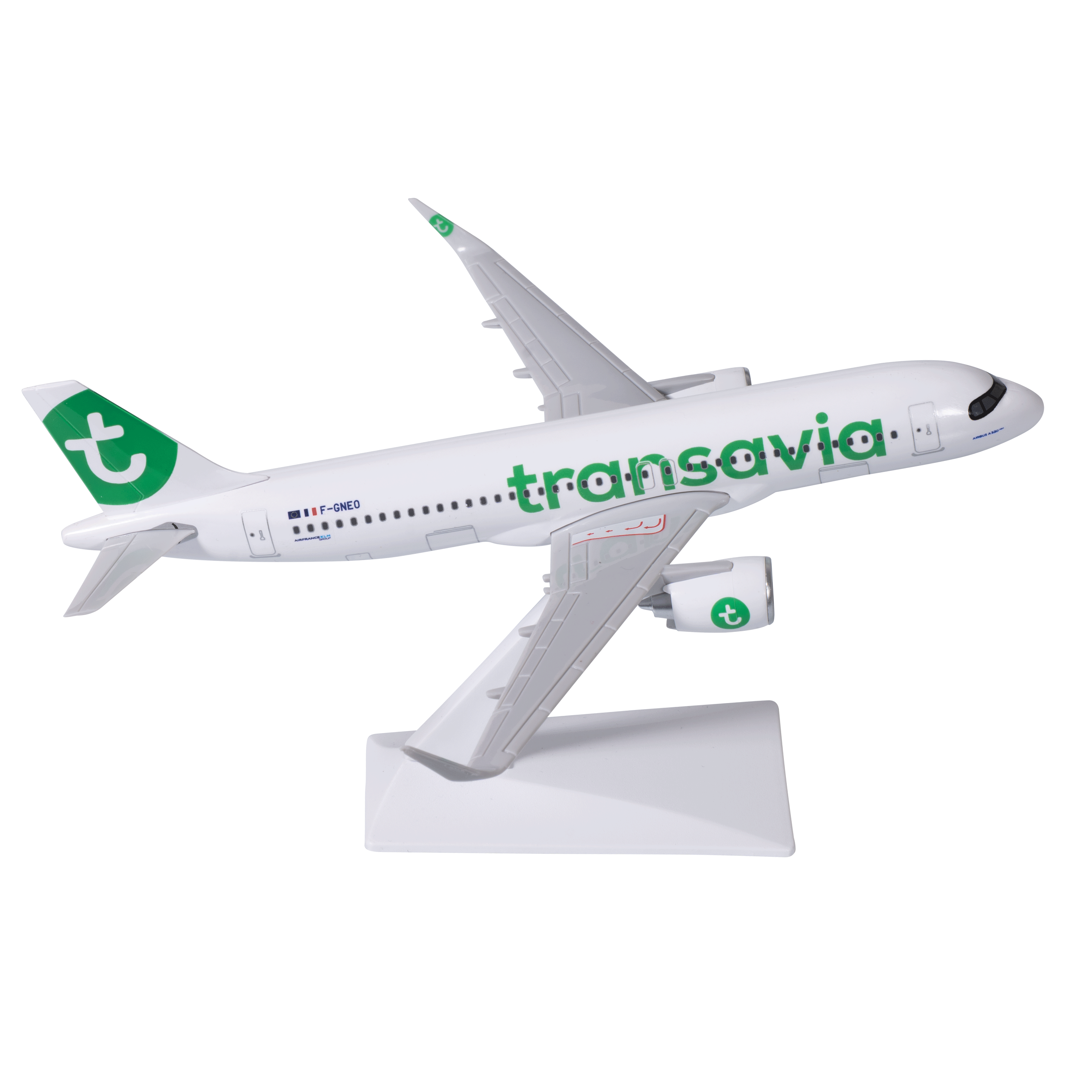 Maquette avion Airbus A320neo Transavia - Plastique 1/200