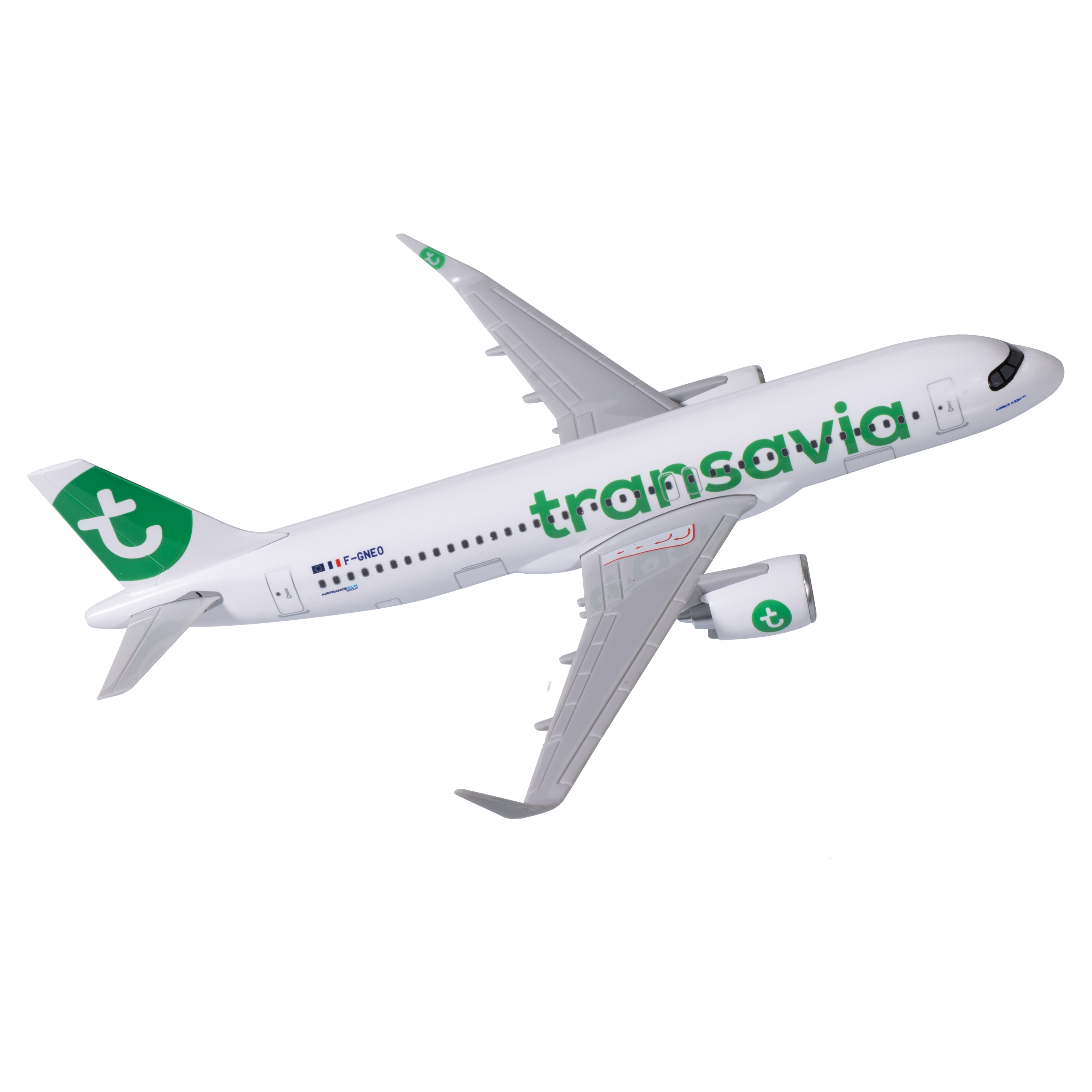 Maquette avion Airbus A320neo Transavia - Plastique 1/200