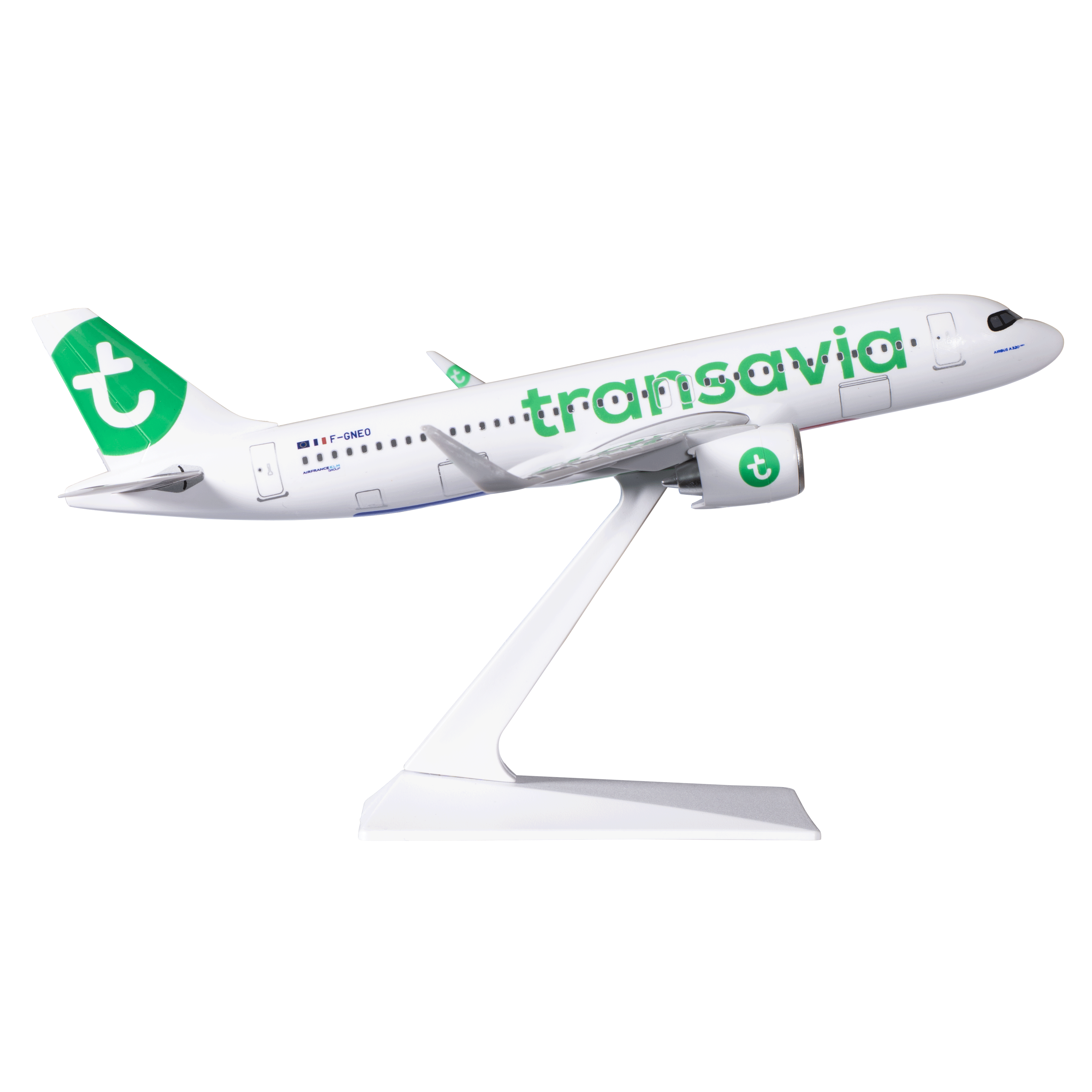 Maquette avion Airbus A320neo Transavia - Plastique 1/200