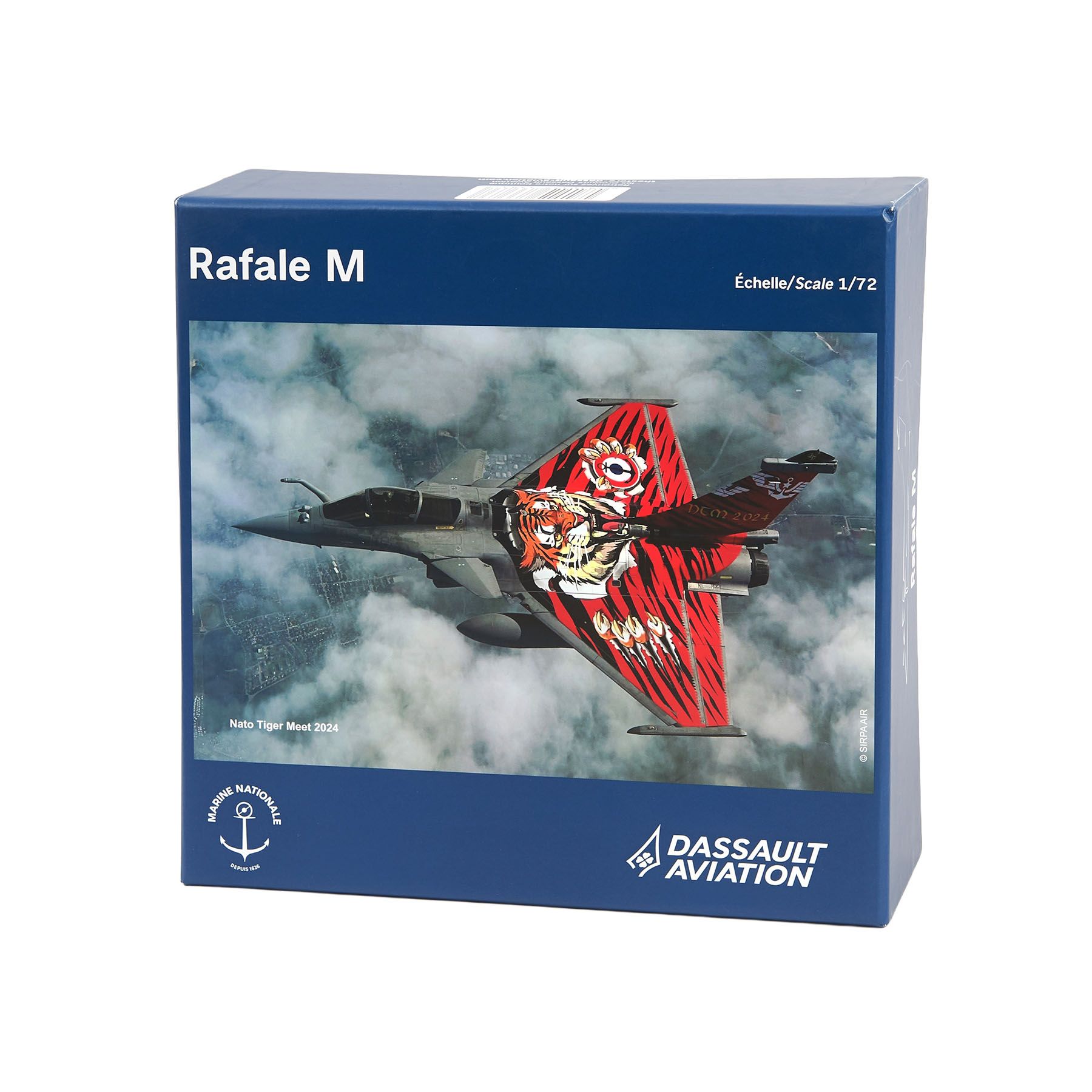 Maquette Rafale M - Nato Tiger Meet 2024 - Echelle 1/72ème