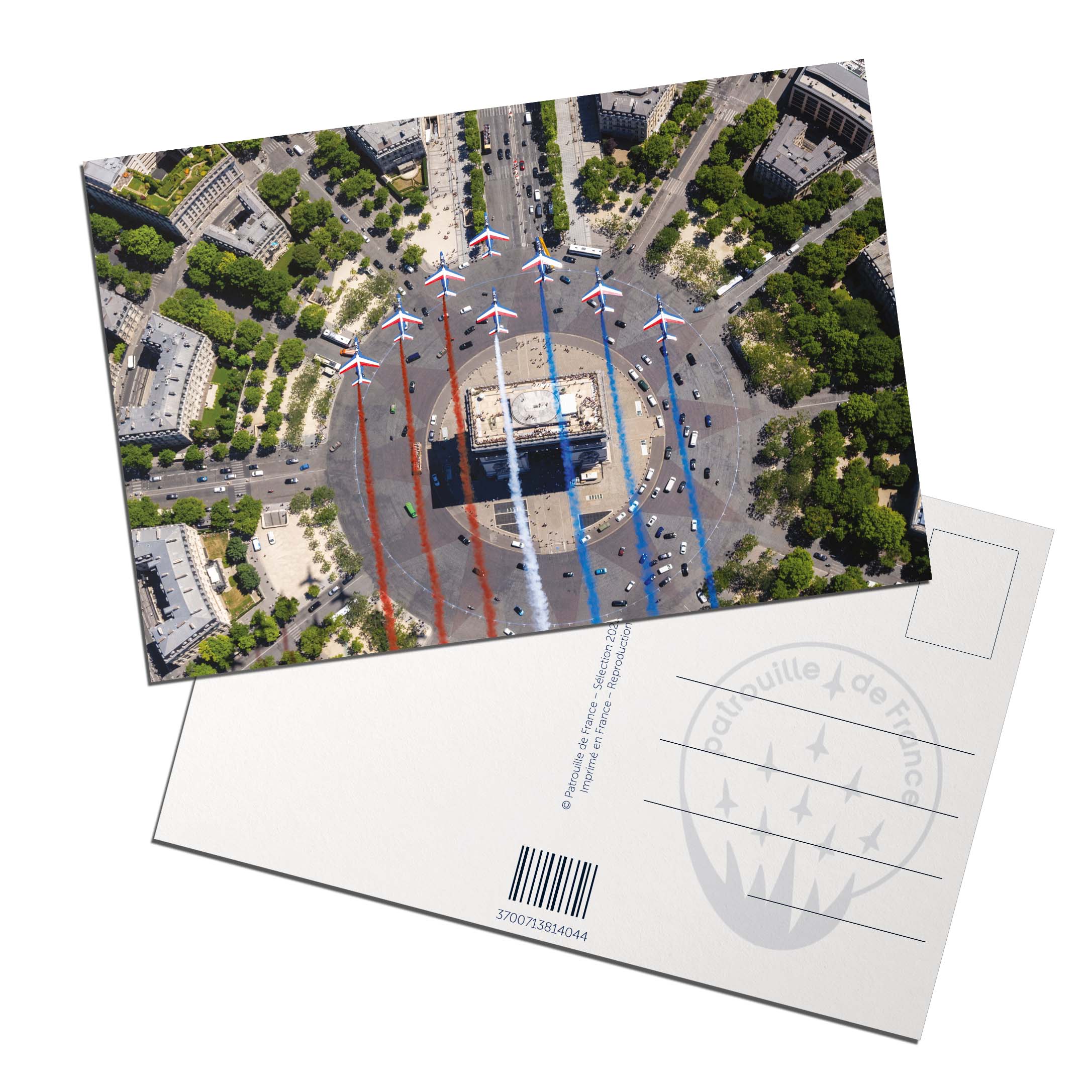Postcard Patrouille de France - July 2023